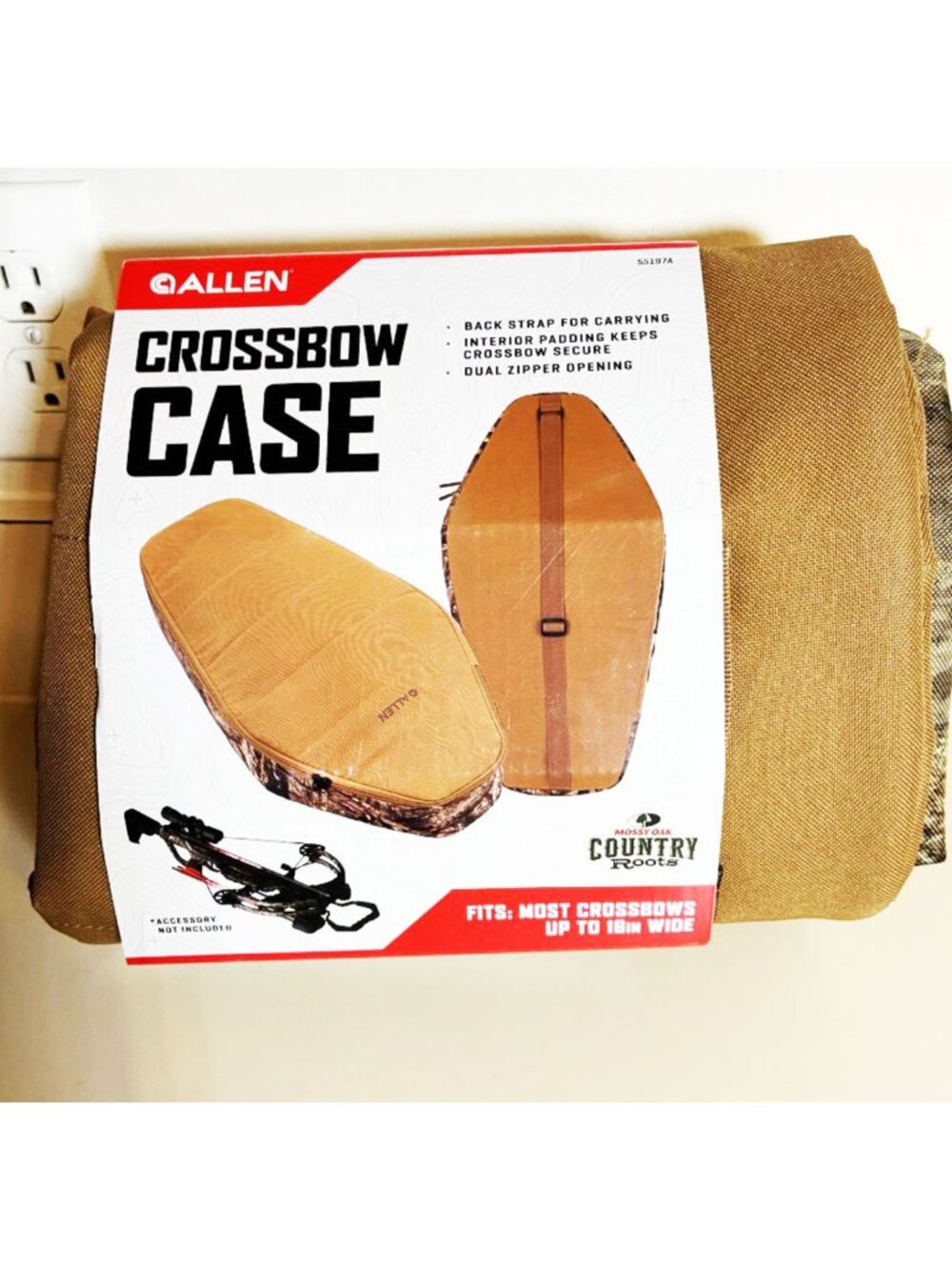 NEW Allen Crossbow Arrow Canvas Case Mossy Oak Camo Fits Up To 16 In Wide